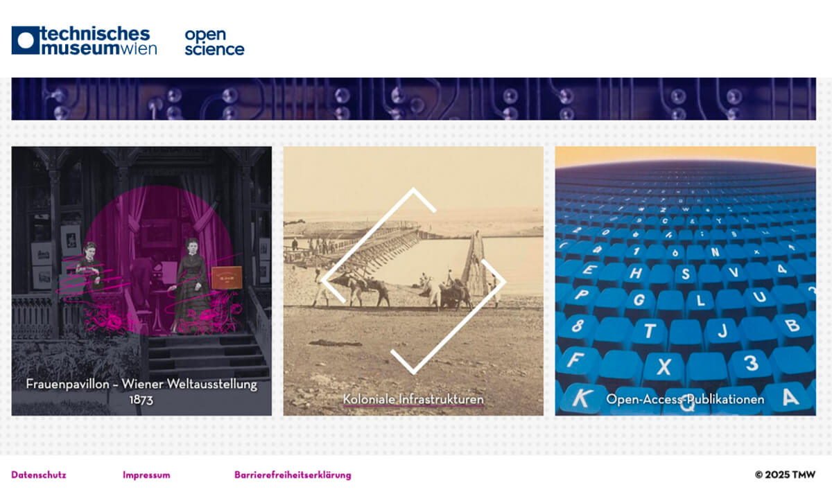 Werbesujet der digitalen Ausstellung 