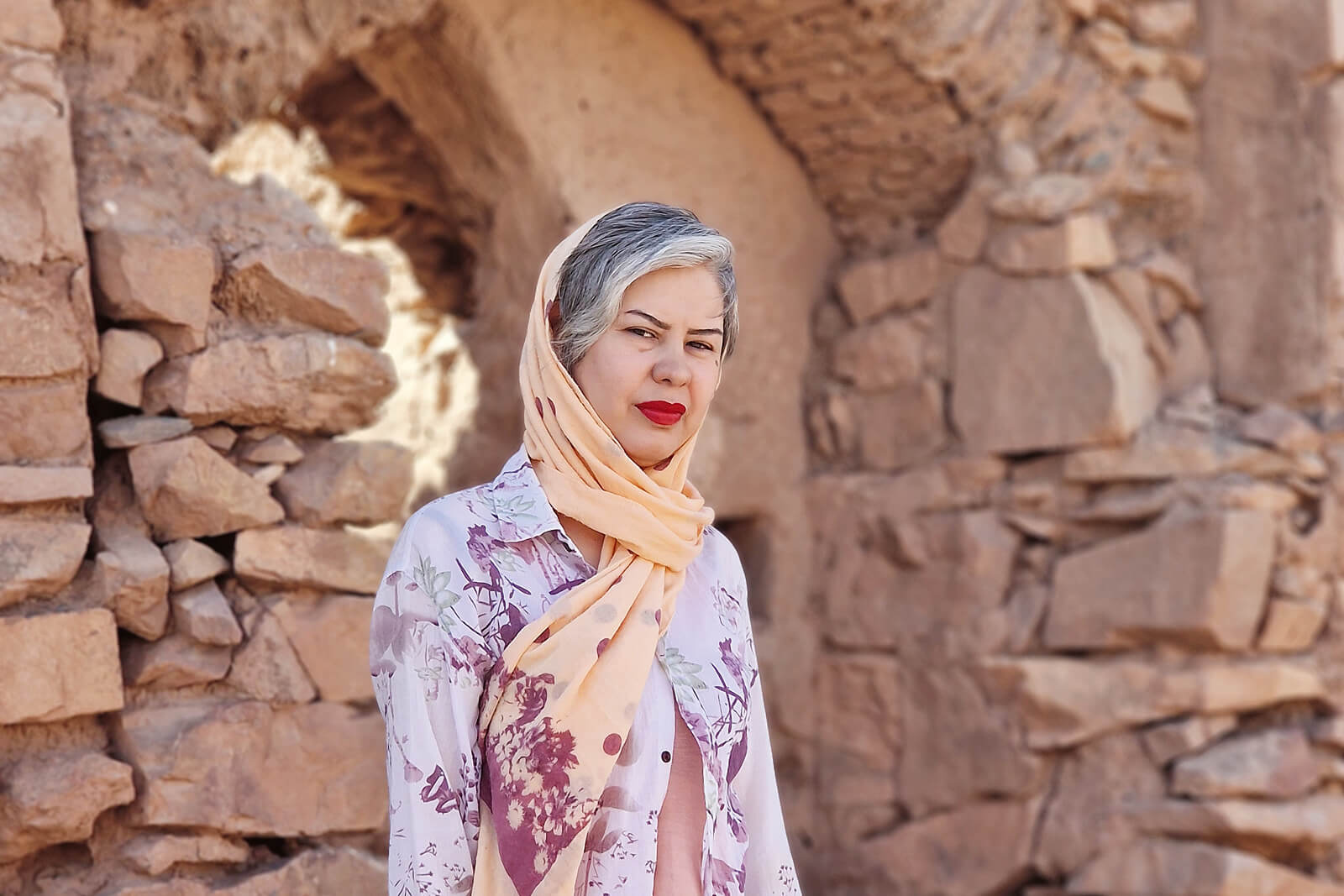 Porträt von Modschgan Bagheri.