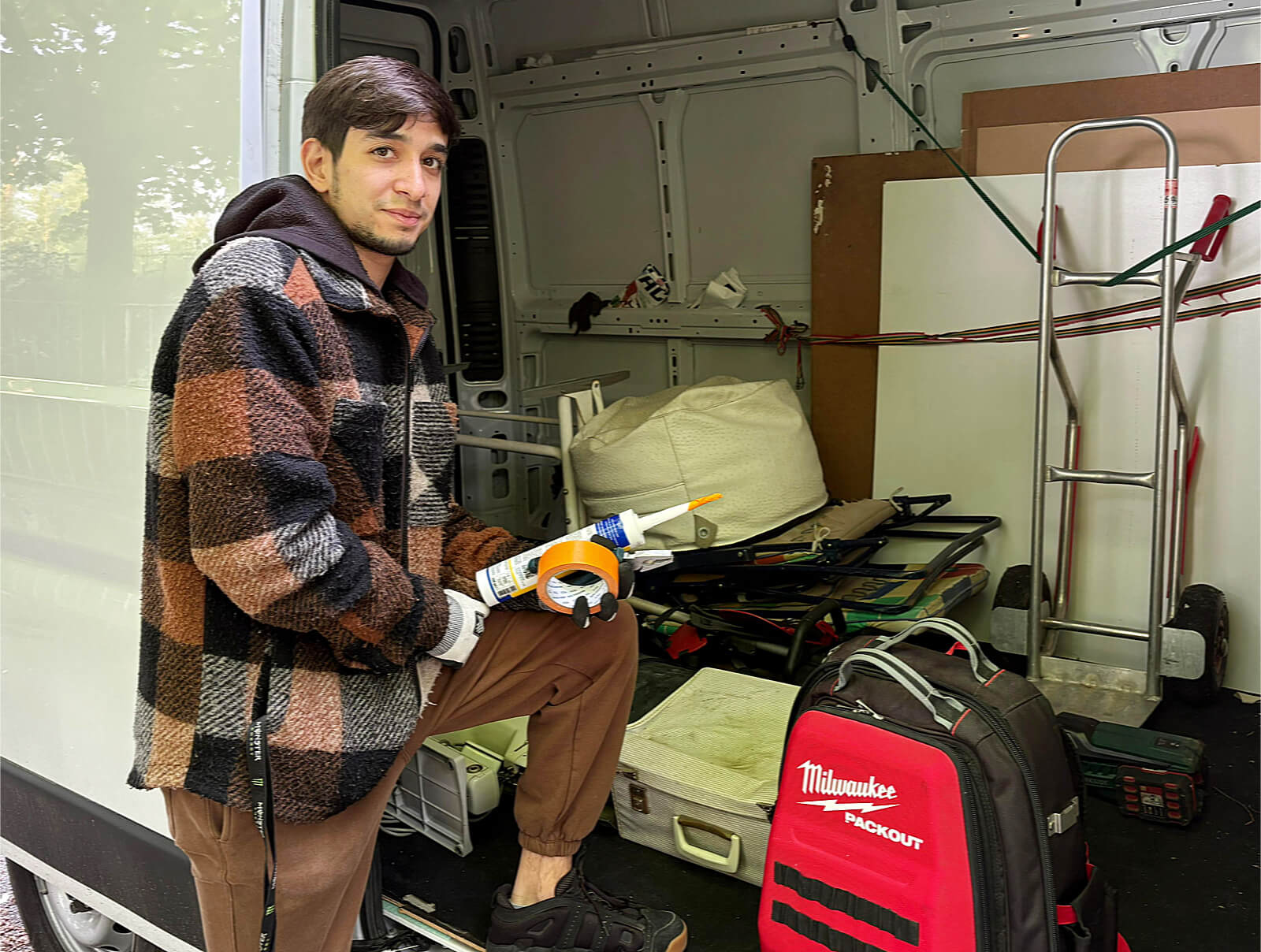 Porträt von Alejandro López.